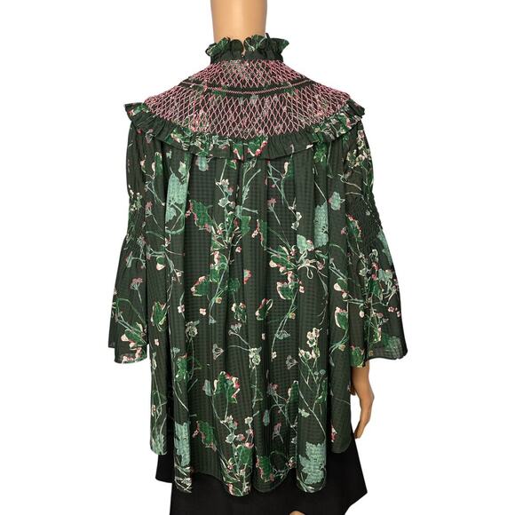 Tuckernuck women's Jaguar Garden Marion Blouse size M NWOT - Picture 3 of 12